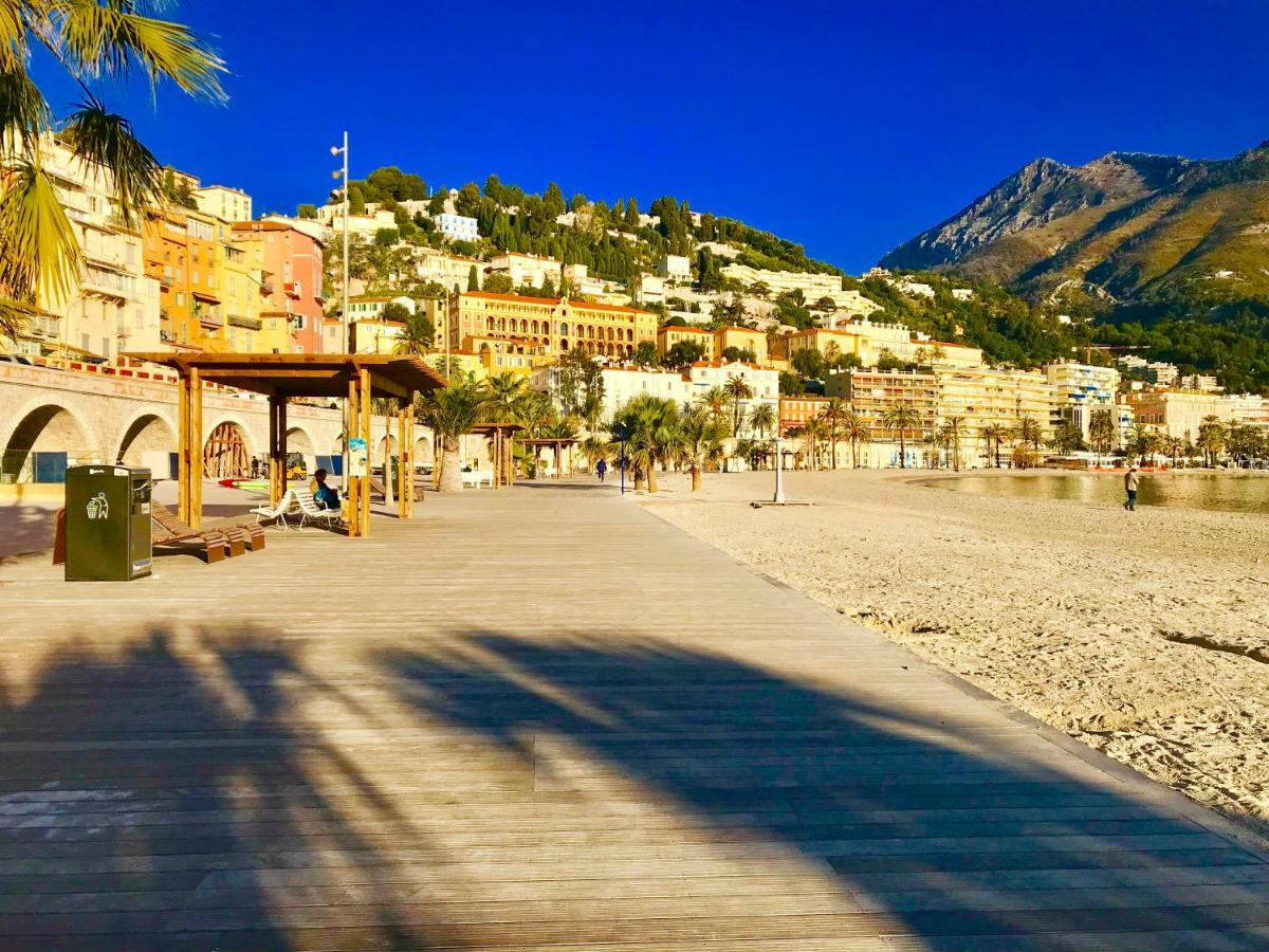 Ferienwohnung Longue 2 Menton Exterior foto